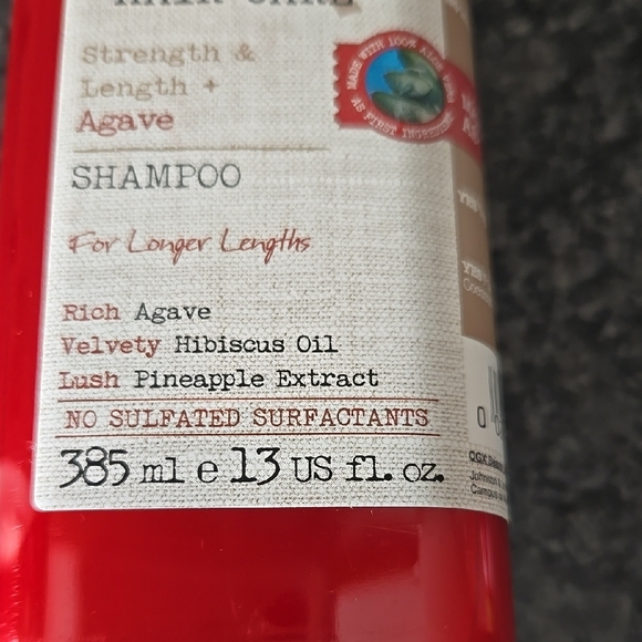 Maui Agave Moisture Hair Care Strengthen and Length Shampoo for Longer Lengths - Picture 3 of 6